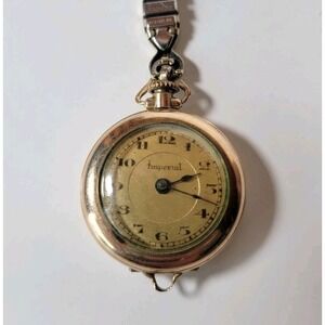 Imperial Ladies Vintage Pocket Watch Case by Wadsworth Star W.c.c. 10 1/2 Ligne